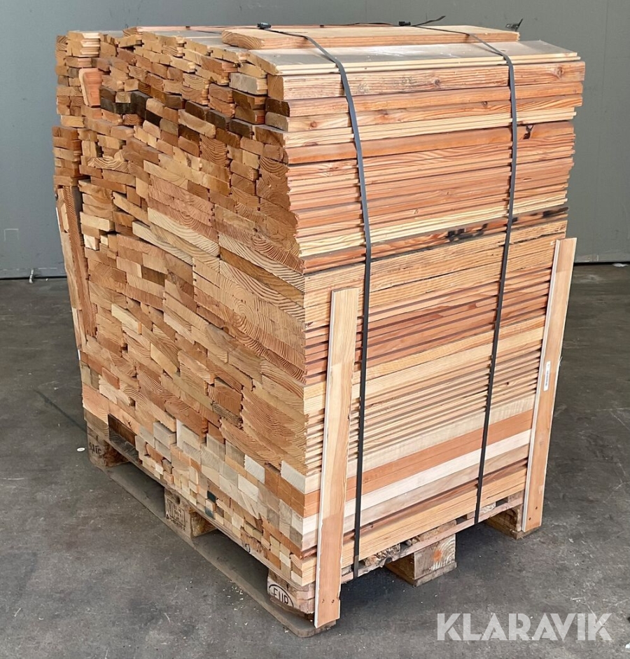 Afskær af gulvbrædder, samlet parti.