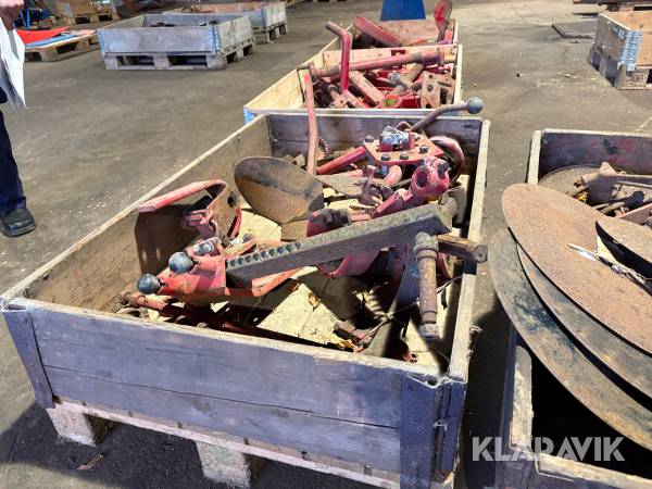 Blandet lot plovdele til skjold / Kongskilde