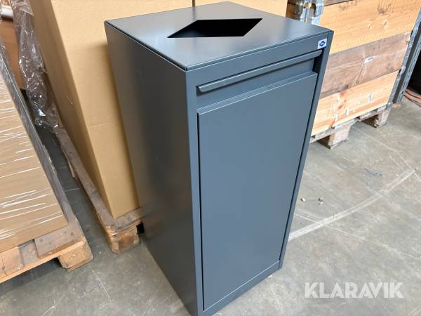 Skraldespande Blika Med hjul - 6 styks