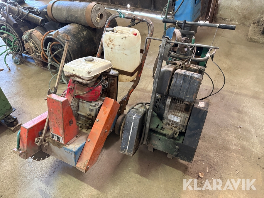 Asfaltskære Maker, SMG TS350L, Mini Cadette 2 styk.