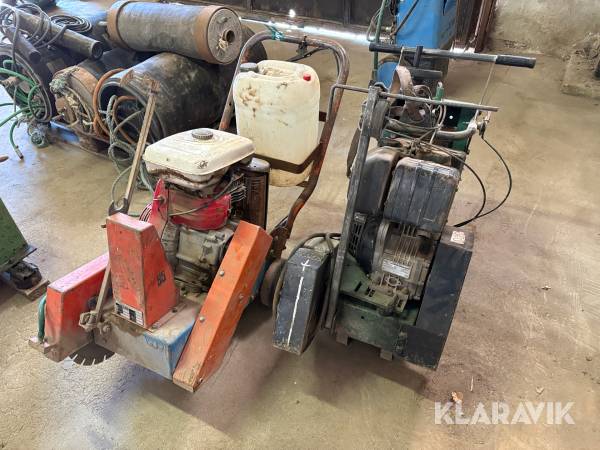 Asfaltskære Maker, SMG TS350L, Mini Cadette 2 styk.