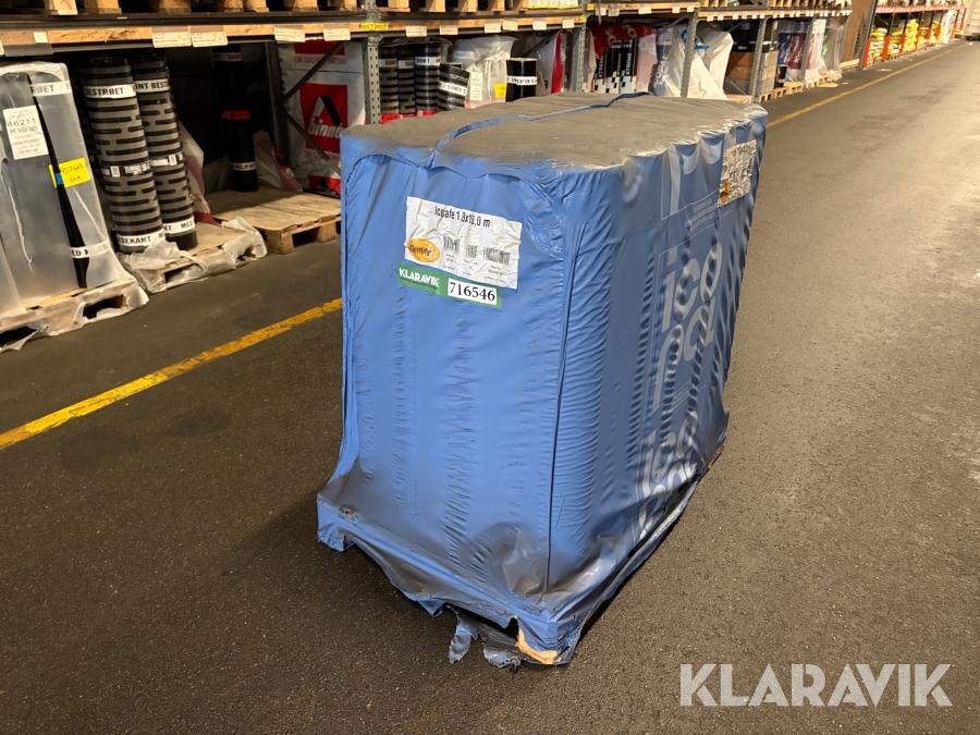 Icopal Icosafe isoleringsruller – 6 paller + 105 løse ruller 