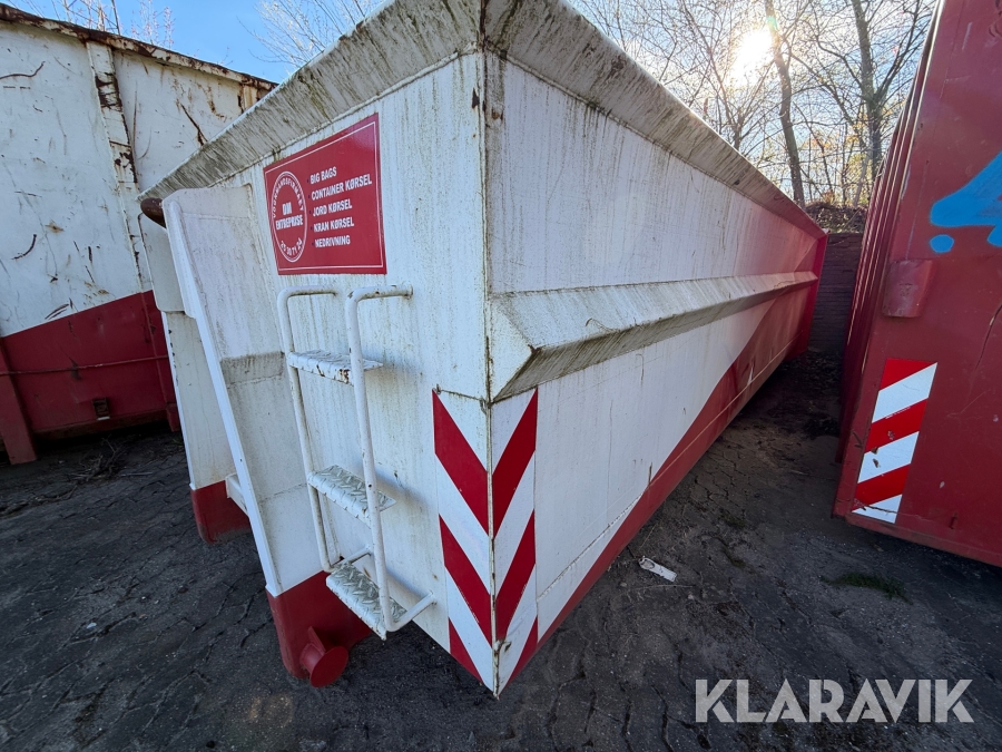 Container krogcontainer åben