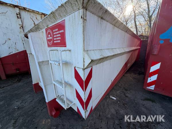 Container krogcontainer åben