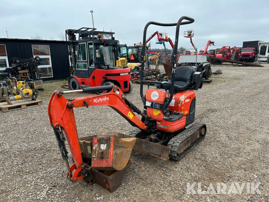 Minigraver Kubota U10-3