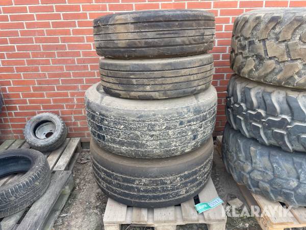 Lastbilsdæk Goodyear 4 styk