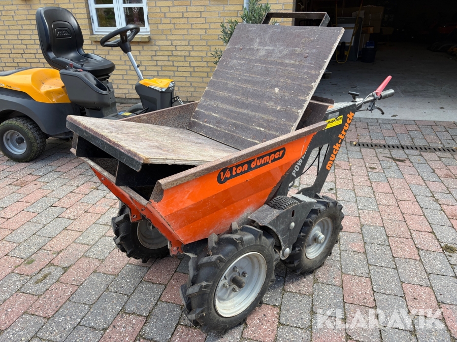 Motorbør Muck Truck 1/4 ton dumper