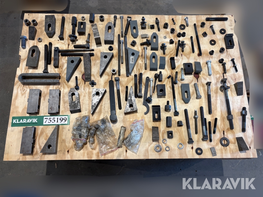 Opspændingsværktøj mm.