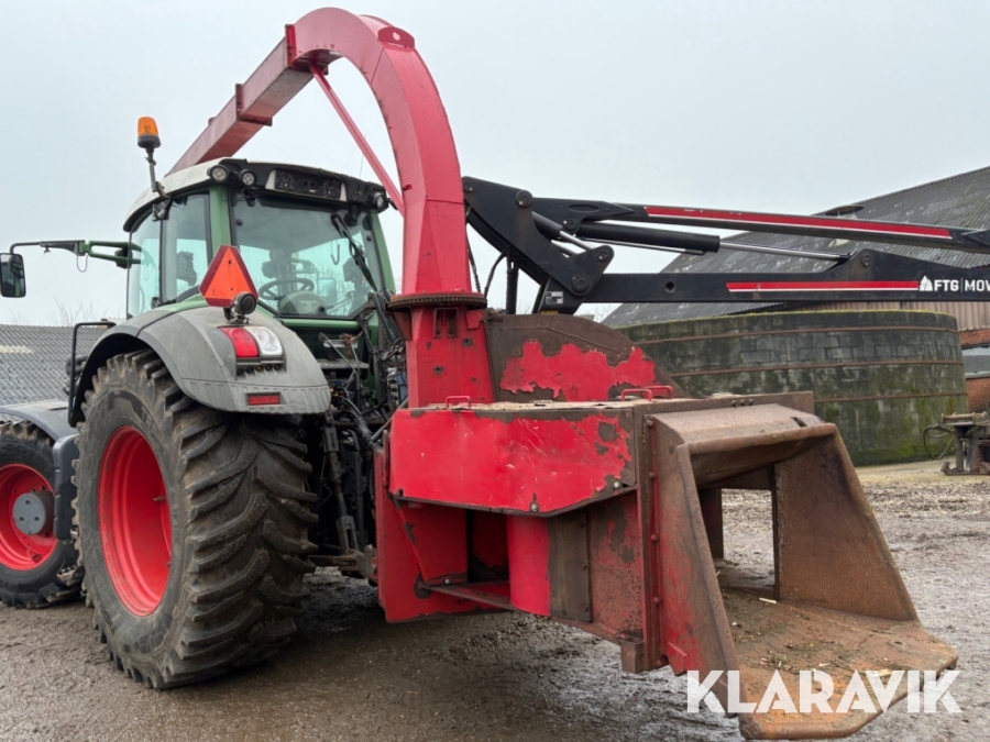 Flishugger og kran Lindana - Mowie TP400 - P40LP