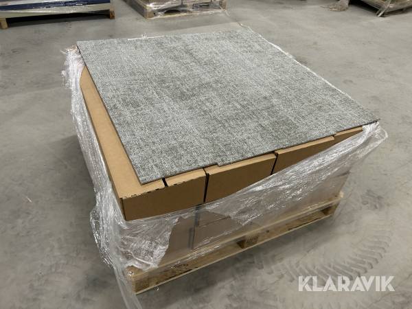 Tæppefliser Ege Mark of time bedrock mint 50m2