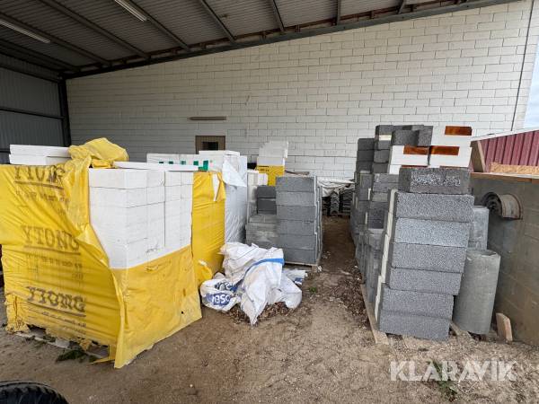 Leca murblokke Blandet Lot