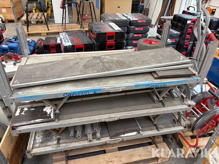 Mini materialevogne/platformsvogne 3 styk Ravendo