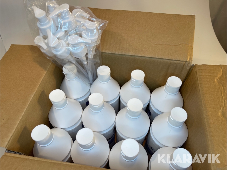 Flydende håndsæbe Abena 1 liter med pumpe, 360 styk.