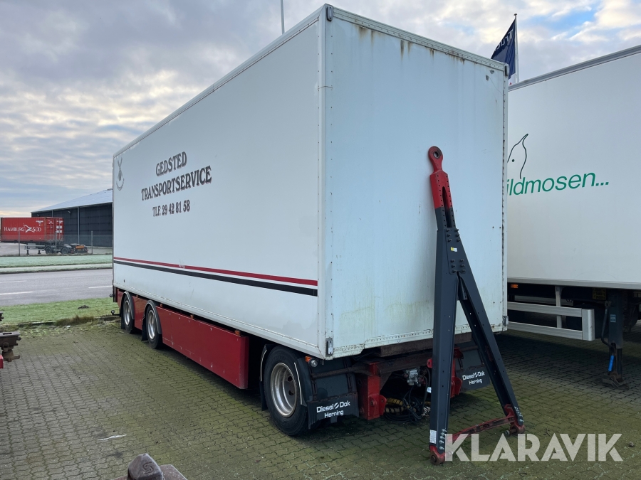Anhænger / påhængsvogn HMF - Højbjerg - Med sideåbning