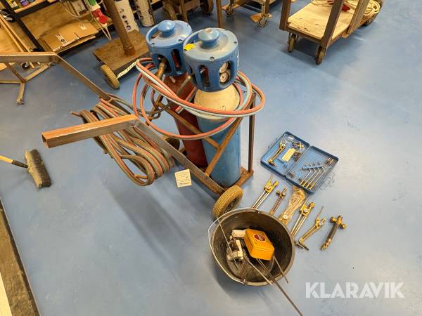 Gas/ilt sæt, Køge, Klaravik auktioner