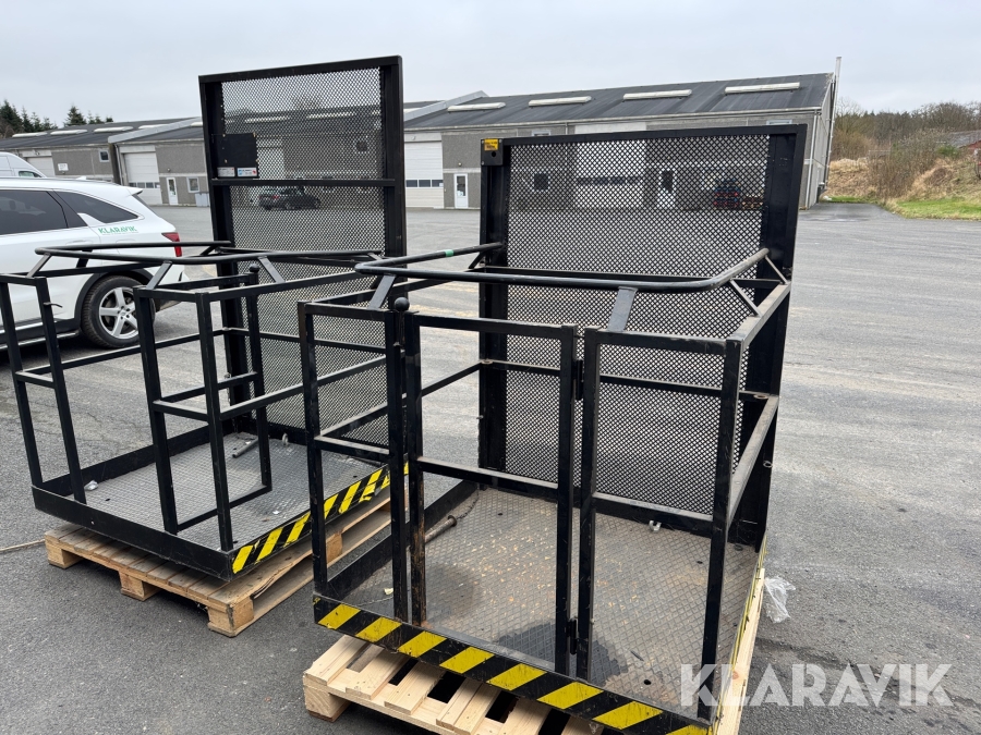 2 styk Mandskabskurv til truck MK