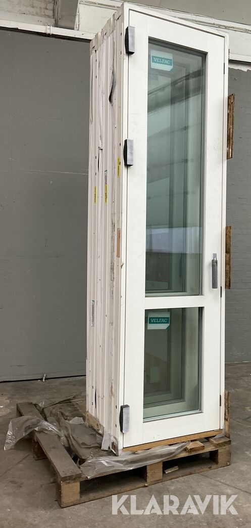 Smal terrassedør med 3 lags energiglas