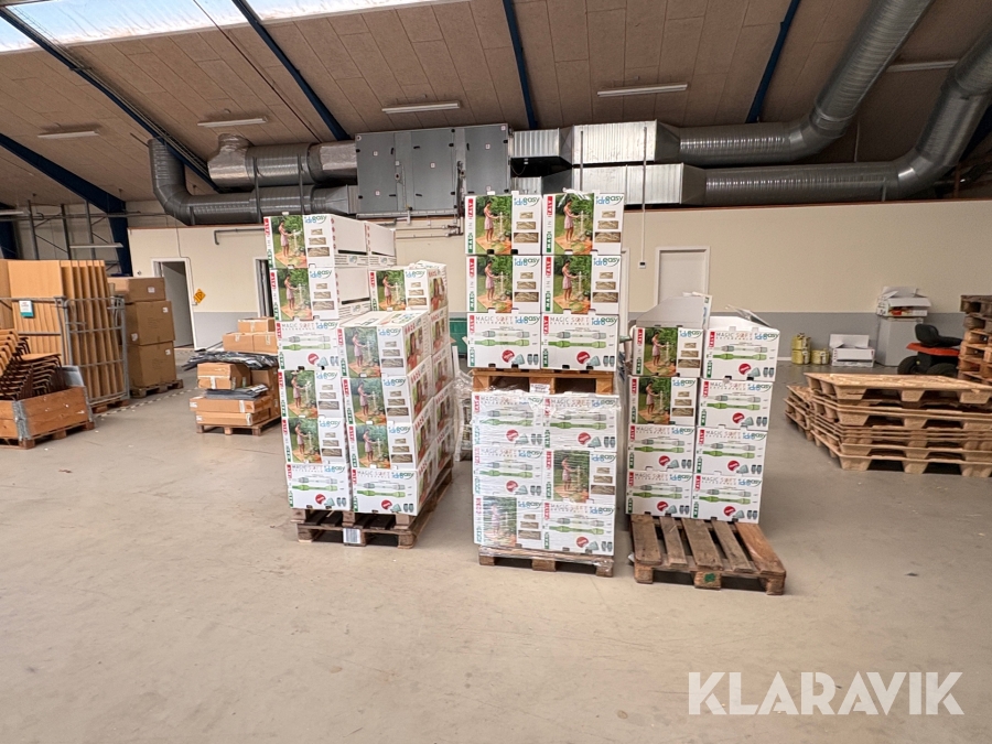 Haveslanger - grill/have produkter parti 11 paller