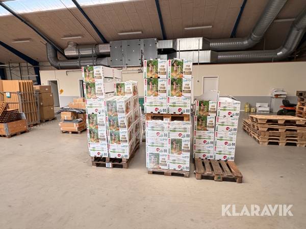 Haveslanger - grill/have produkter parti 11 paller