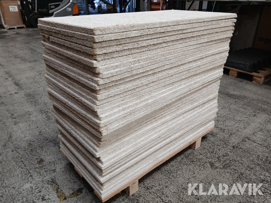 Troldtekt Hvidmalet 26,6 m2