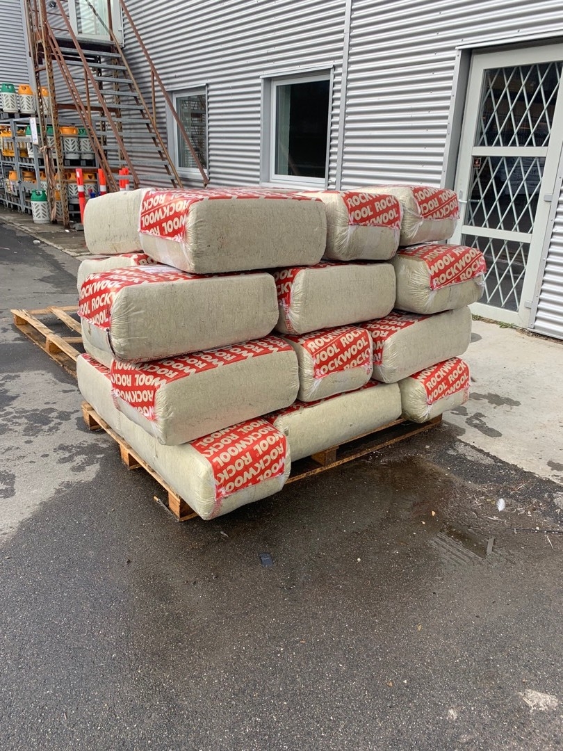 Parti m. Rockwool granulat isolering