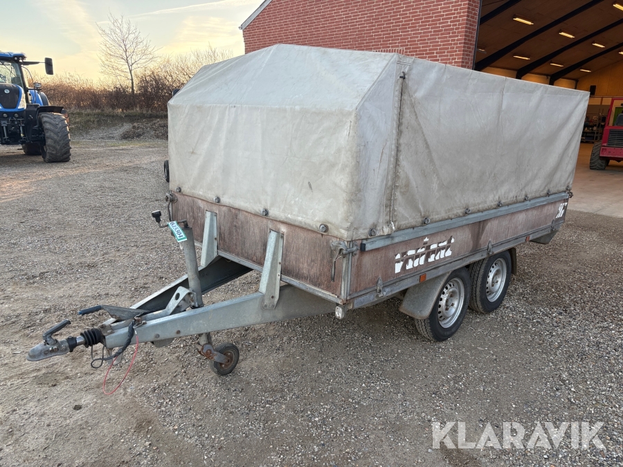 Lukket værkstedstrailer Variant 1600 kg