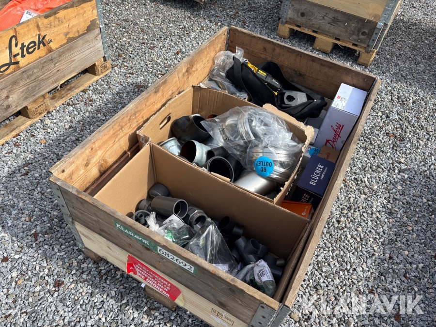 Blandet lot Rems rør skære, på batteri.