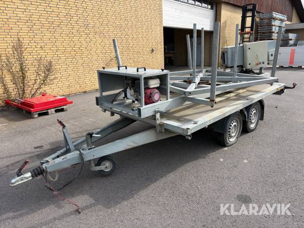 Trailer til pex rør Brenderup 2000kg - 1 styk