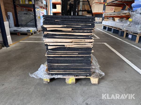 Akustikplader Troldtekt Futurecem grå ultrafin sort K5 31 styk