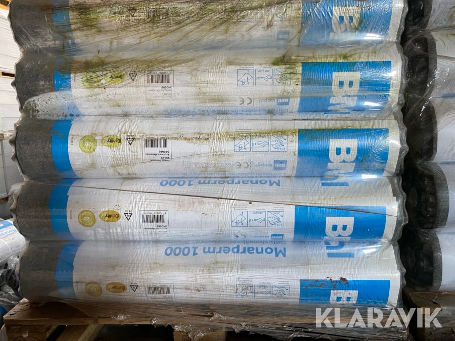 Undertag 20 ruller Icopal Monarperm 1000