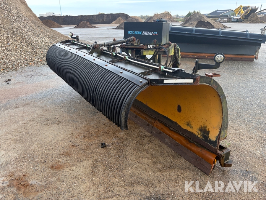 Hydraulisk sneplov Tellefsdal K-blad P med fjernbetjening