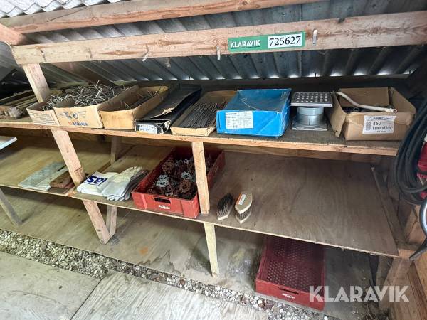 Blandet  lot med med Murebinder og handsker