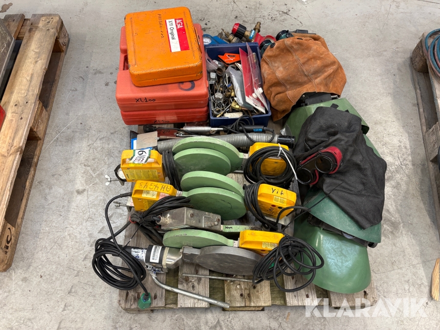 Blandet lot svejseudstyr