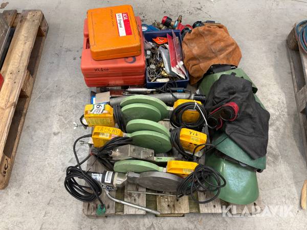 Blandet lot svejseudstyr