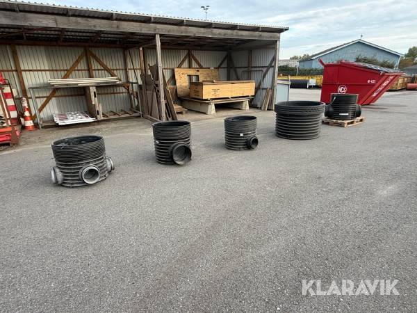 Kloakudstyr Wavin Kineta Tegra, 5 Styk