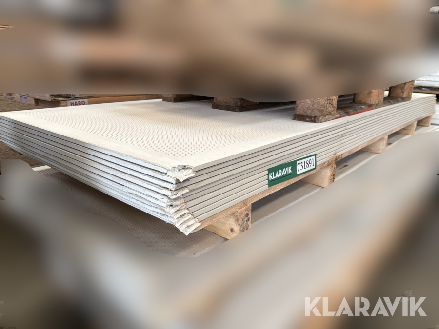 Akustik gips Knauf 10 plader