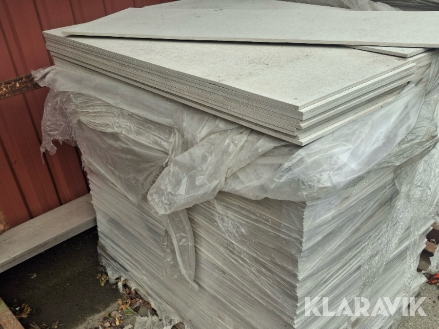 Facadeplader - Ca. 200 styk (Ubehandlet grå)