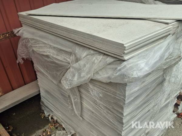 Facadeplader - Ca. 200 styk (Ubehandlet grå)