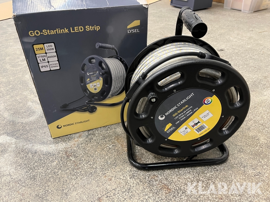 LED kæde Lysel Starlink LED strip, København, Klaravik aukti