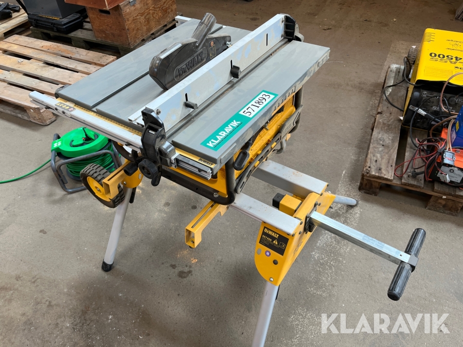 Bordrundsav Dewalt DW745-QS