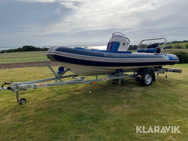 Båd Mako inkl. bådtrailer Neptun
