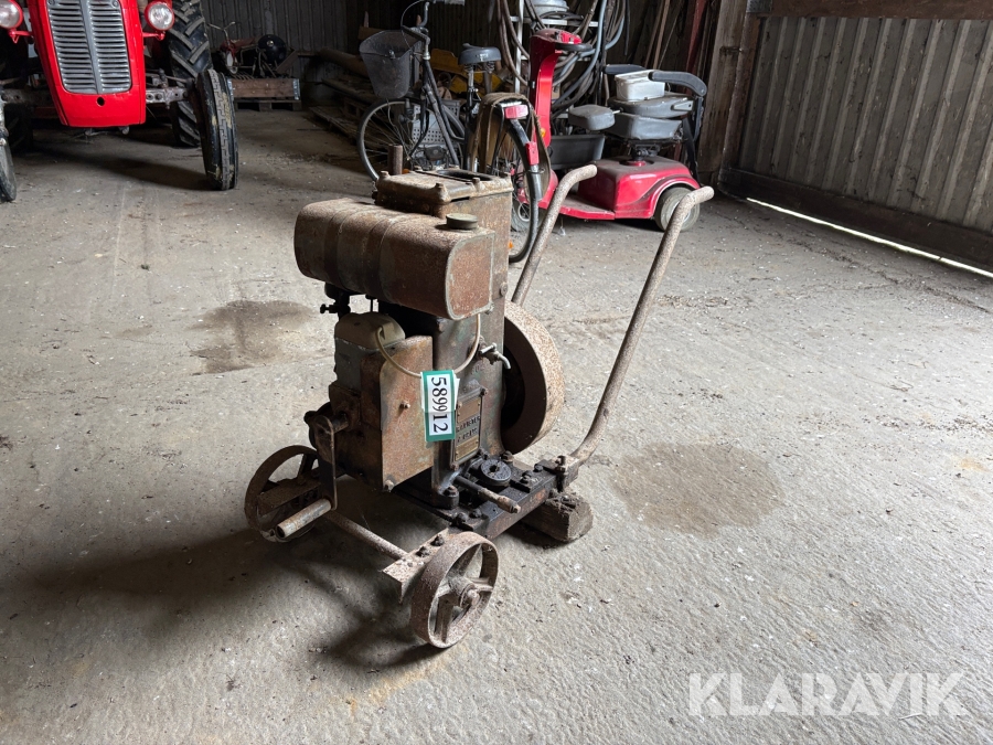 Stationær motor R.A.Lister