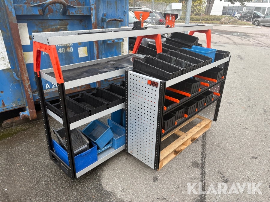 Bilindretning Work System til Ford Transit Custom