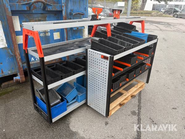 Bilindretning Work System til Ford Transit Custom