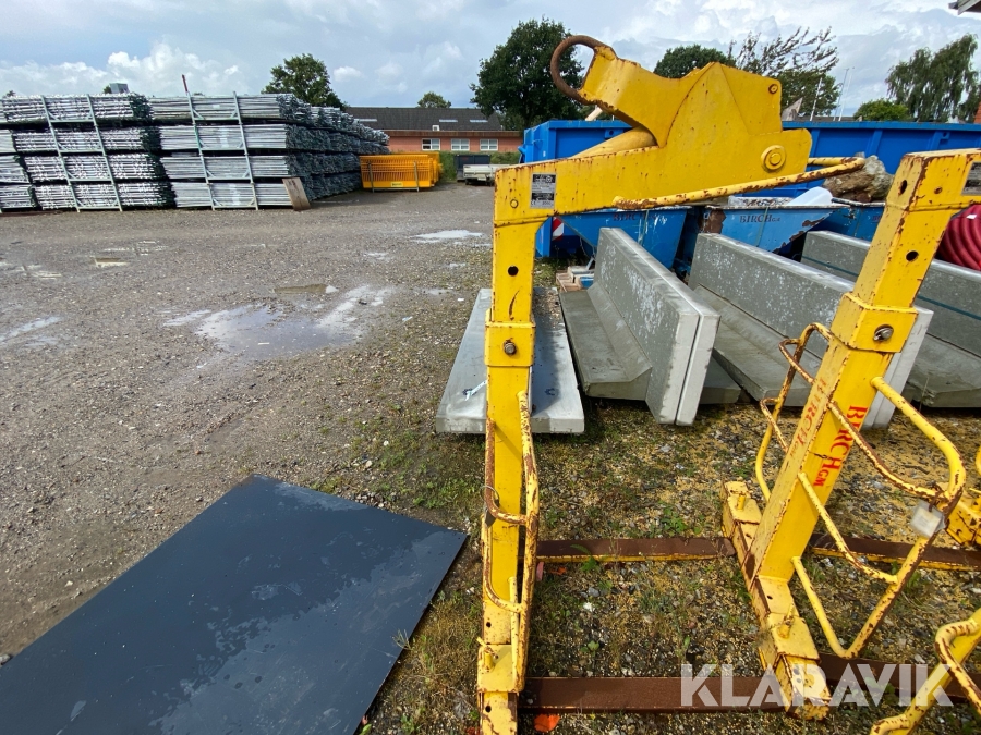 Pallegafler til kran BSV 100/2 ssb sbl