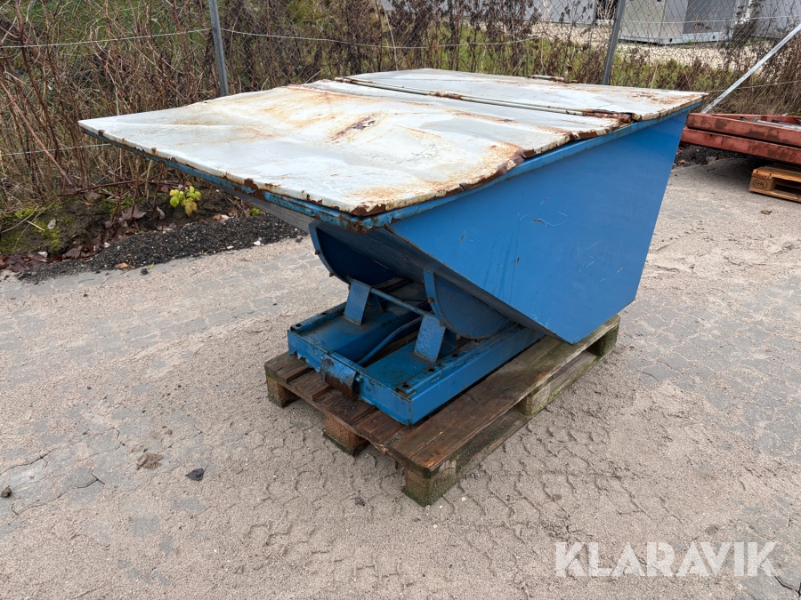 Vippecontainer med låg