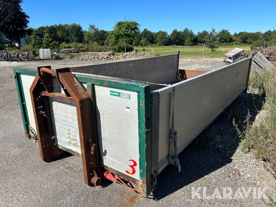 Lastbilscontainer Nopa, Roskilde, Klaravik auktioner