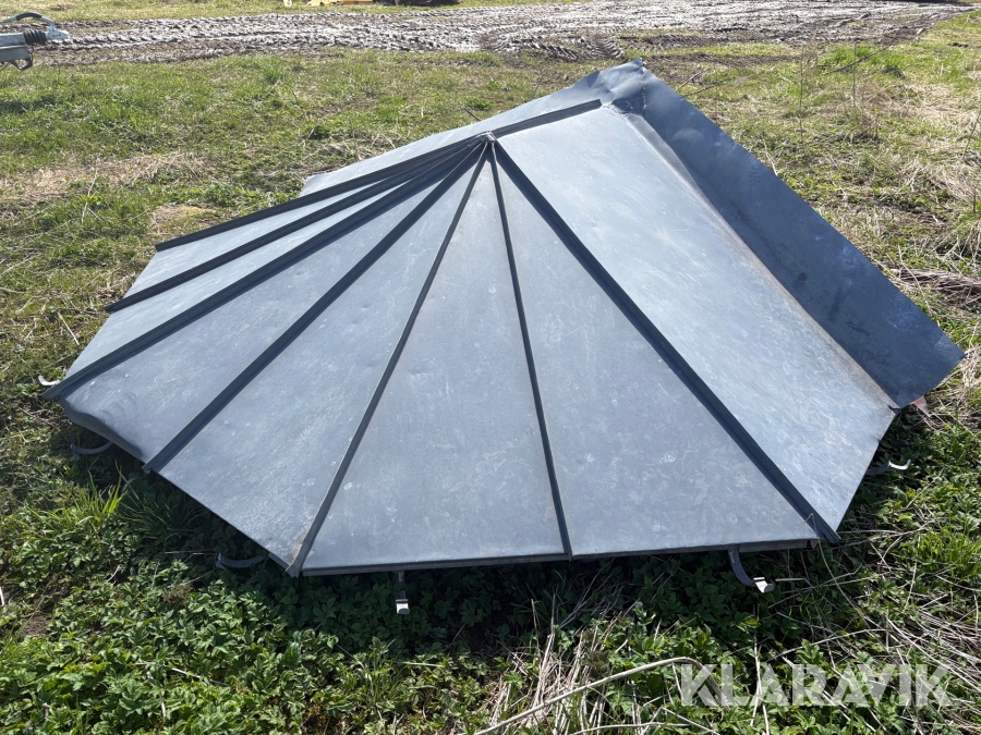 Zink tag til blandt andet vindfang/overdækket terrasse