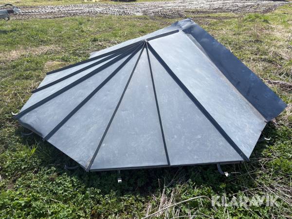 Zink tag til blandt andet vindfang/overdækket terrasse