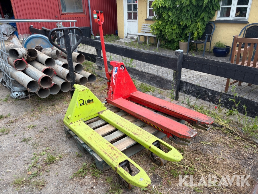 Palleløfter - 2 styk